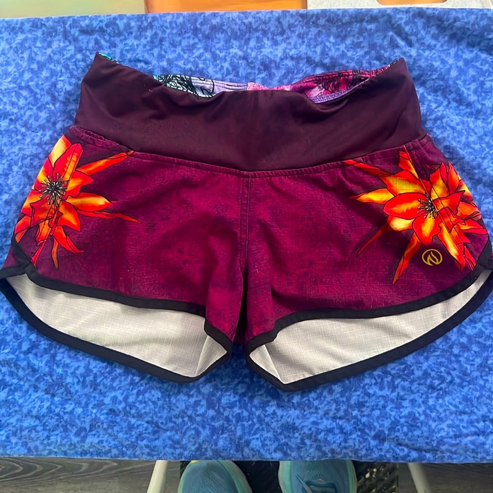 InkNBurn lined running shorts.